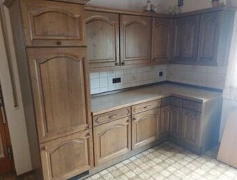 Selská dubová linka s jídelnou a spotřebiči,5906