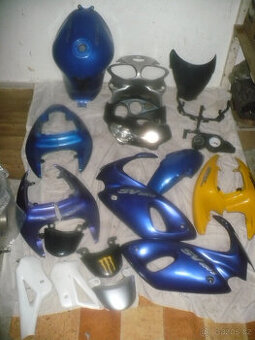 suzuki SV 650 r. 01-díly ze tří kusů