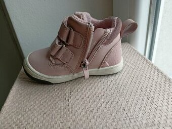 Dětské kožené zimní boty, vel. 21