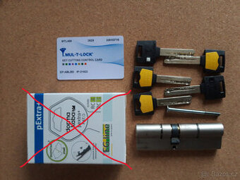 Bezpečnostní vložka p Extra +, třída RC 4