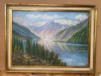 Krásný malovaný obraz