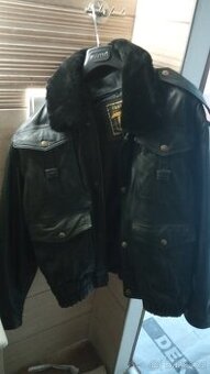 Kožená bunda zimní