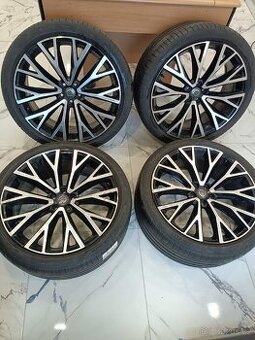 ☀️ R22 alu kola orig. Volvo 5x108 r22 letné pneu 275/35 r22