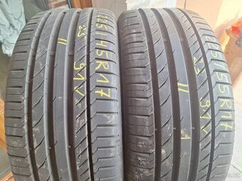 Prodám letní pneu 225/45/17 Continental sport 5