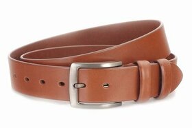 Pánský kožený opasek M4012 o šířce 4 cm