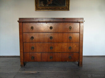 Starožitná komoda, biedermeier.