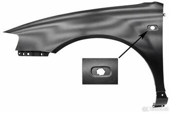 2x Přední Blatník Audi A3 8l VAN WEZEL