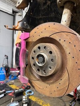 Velké brzdy 5x112 345mm - S3, Octavia, Golf, …