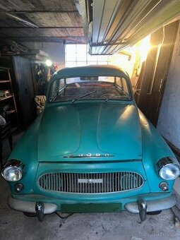 ŠKODA OCTAVIA 1960 TYRKYSOVÁ