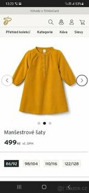 Dívčí šaty Tchibo 86/92 nové