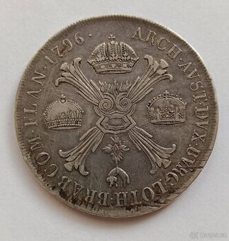 Tolar křížový 1796 M - František II.