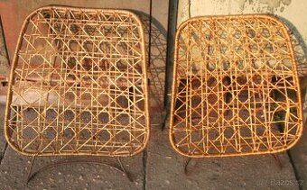 vyplétané opěrky zad