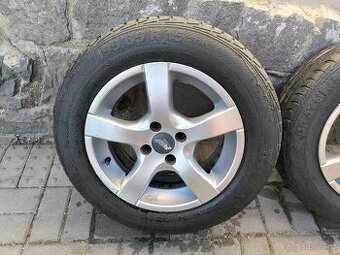 ALU KOLA 4X100 R15 + LETNÍ PNEU 195/65R15