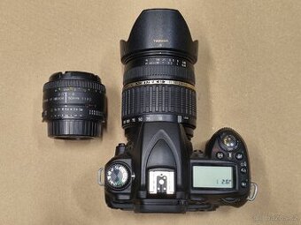 Nikon D90 + Tamron 18-200mm + Nikon 50mm f/1.8D – TOP stav