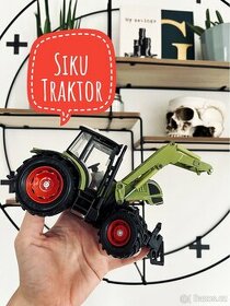 Kovový traktor Siku 3256