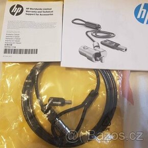 HP Keyed Cable Lock 10mm - lankový zámek na notebook