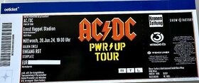 Vstupenka AC/DC, Viden 26.6.24, "Golden Circle"