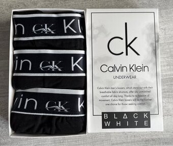 Boxerky Calvin Klein 3 kusy v krabičce velikost XL - 1
