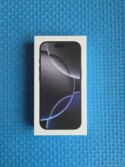 iPhone 16 Pro 256GB černý NOVÝ NEROZBALENÝ