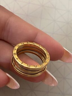 Zlatý prsten Bvlgari 18k
