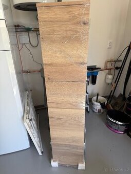 Skříň 35x35x162 dub halifax - 1