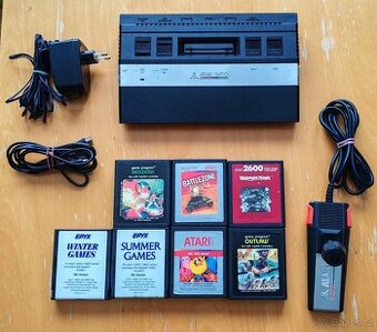 Atari 2600 Junior + 7 her