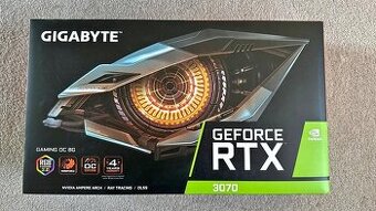 Gigabyte RTX 3070 – v záruce