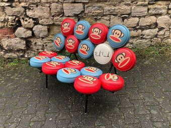 Design Marshmallow Sofa mit Affen von Paul Frank