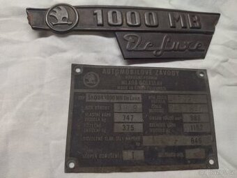 Škoda 1000 MB De luxe