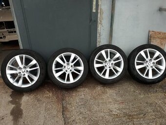 Originální alu 5x112 r17 Trius s pneu Nokian