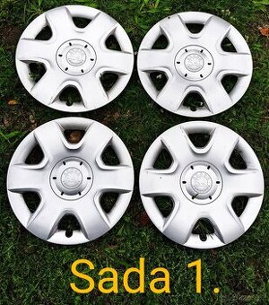 Poklice kryty kol 15" Škoda Fabia ll