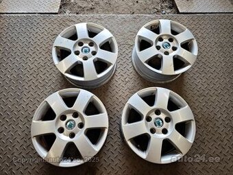 LITÁ KOLA 5X112 R15 ET 47 ŠKODA,SEAT,VW