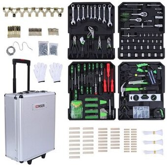 Nové nářadí v kufříku 899 kusů