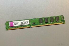 RAM paměť Kingston DDR3 pro desktop – kapacita 2 GB