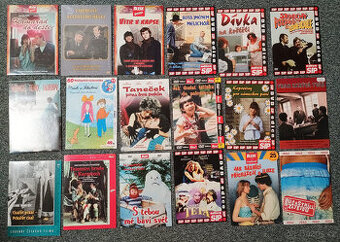 18x české filmy, komedie, pohádky na DVD
