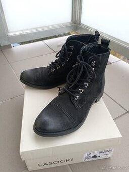 Dámské kotníkové kožené