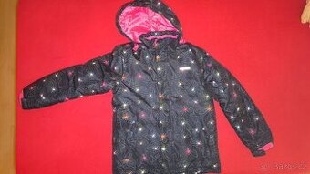 Zimní bunda 140/146 s kapucí  - 199Kč