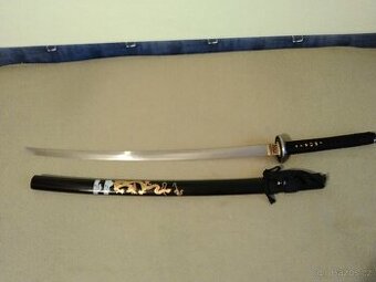 Katana Arare čepel z uhlíkové oceli T-10