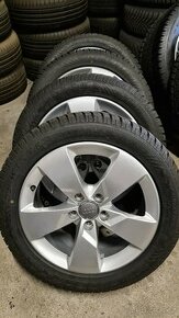 ALU KOLA R17 - 5x112 zimní originál AUDI A4, VW, ŠKODA