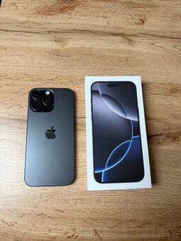 Apple iPhone 16 pro max 512GB černý titanium black