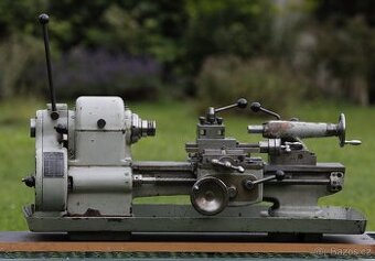 Modelářský soustruh MN80 + original starý navod - 1