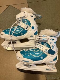 Zánovní dívčí nastavitelné brusle Crowned Princess vel. 29-3