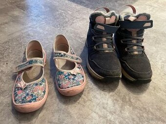 Holčičí boty velikost 32 - pohorky a balerínky