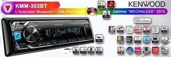 KENWOOD KMM-303BT , BLUETOTH , USB , MP3 , AUX....