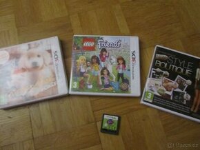 Hry na Nintendo 3DS original cena za zbylé dvě