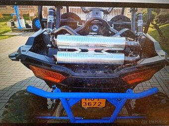 Nabízím dvojitý nerez výfuk na POLARIS RZR XP1000 EPS