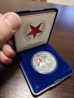 Výroční medaile 120 let SK Slavia Praha