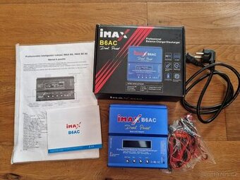 Nabíječka iMAX B6AC Dual Power 80W – Kompletní balení