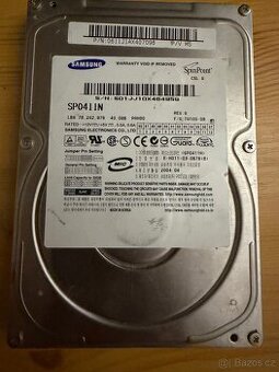 Samsung SpinPoint 40GB (IDE) ATA