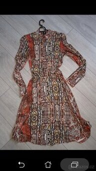 Midi šaty v Etno stylu vel. XS/ S